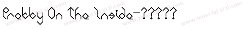 Pretty On The Inside字体转换